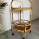 Rattan mini bar