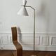 Adjustable Diabolo floor lamp in brass - 1950s