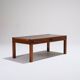 Table basse en bois, bernard vuarnesson, 1970s