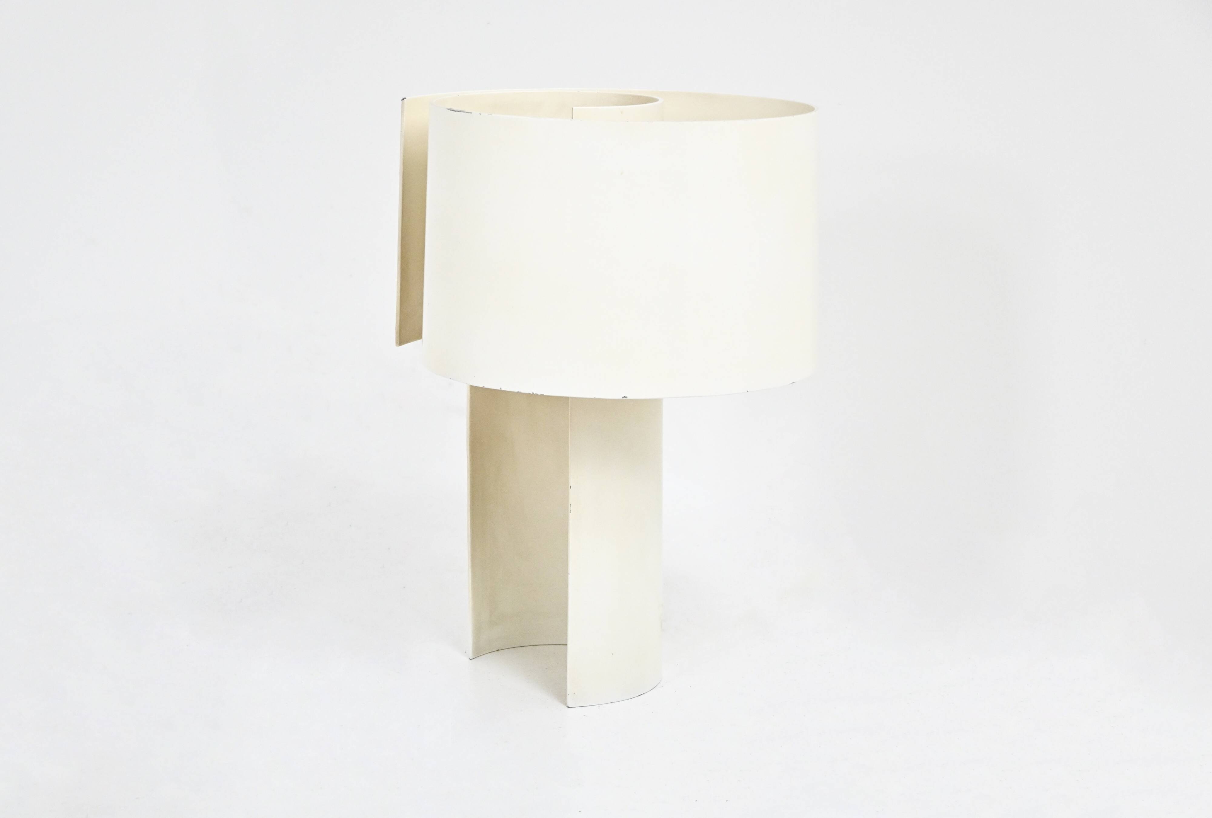 Spiral Lamp by Ingrid Hsalmarson for New Lamp, 1970s
