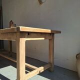 Solid oak farmhouse table