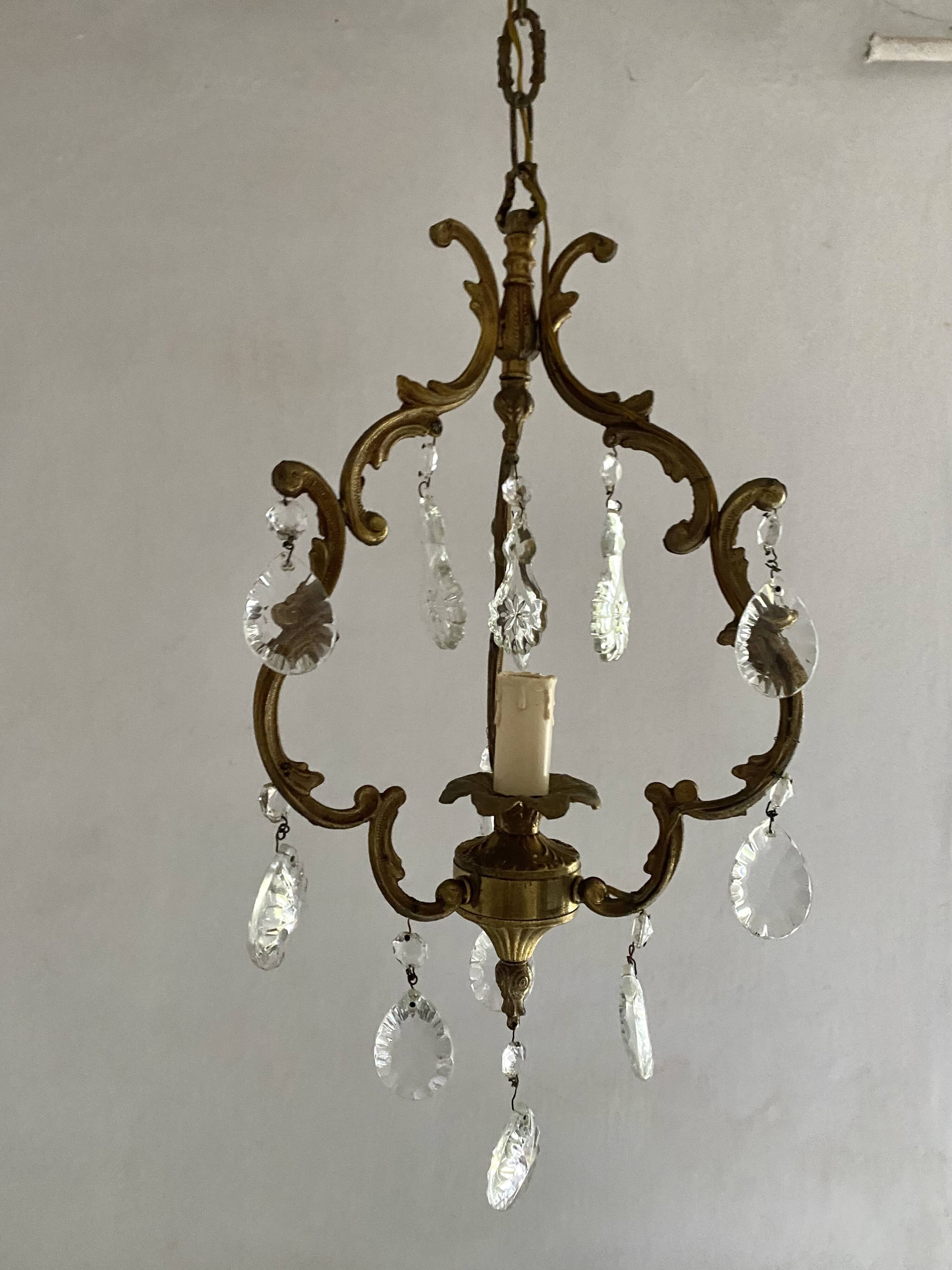 73cm cage tassel chandelier