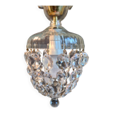 Crystal Chandelier with Tassels and Bell