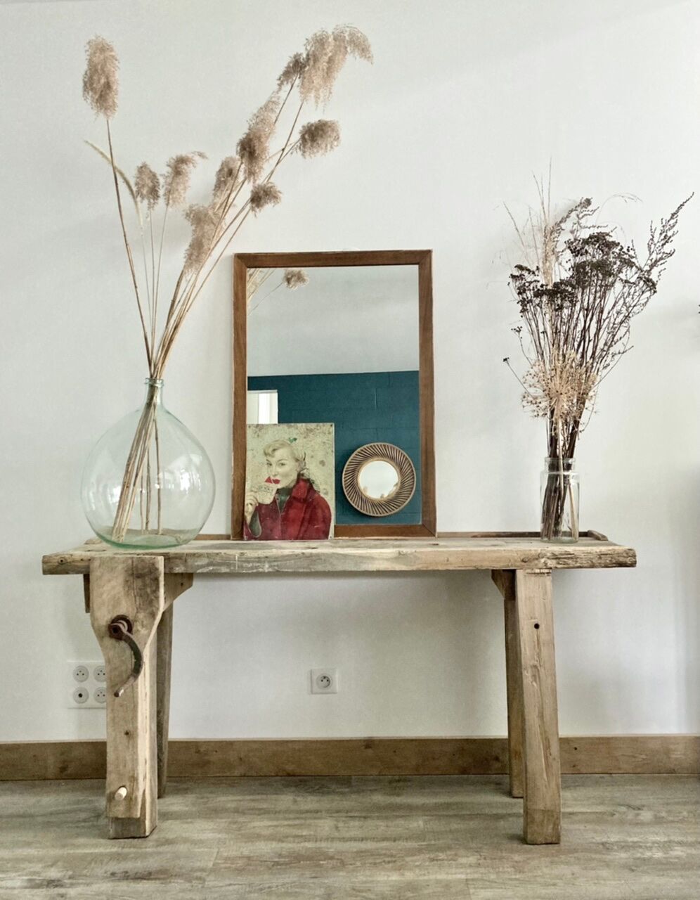 Authentic old workbench