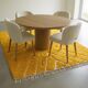 Handmade pure wool rug, size 2/3 m.