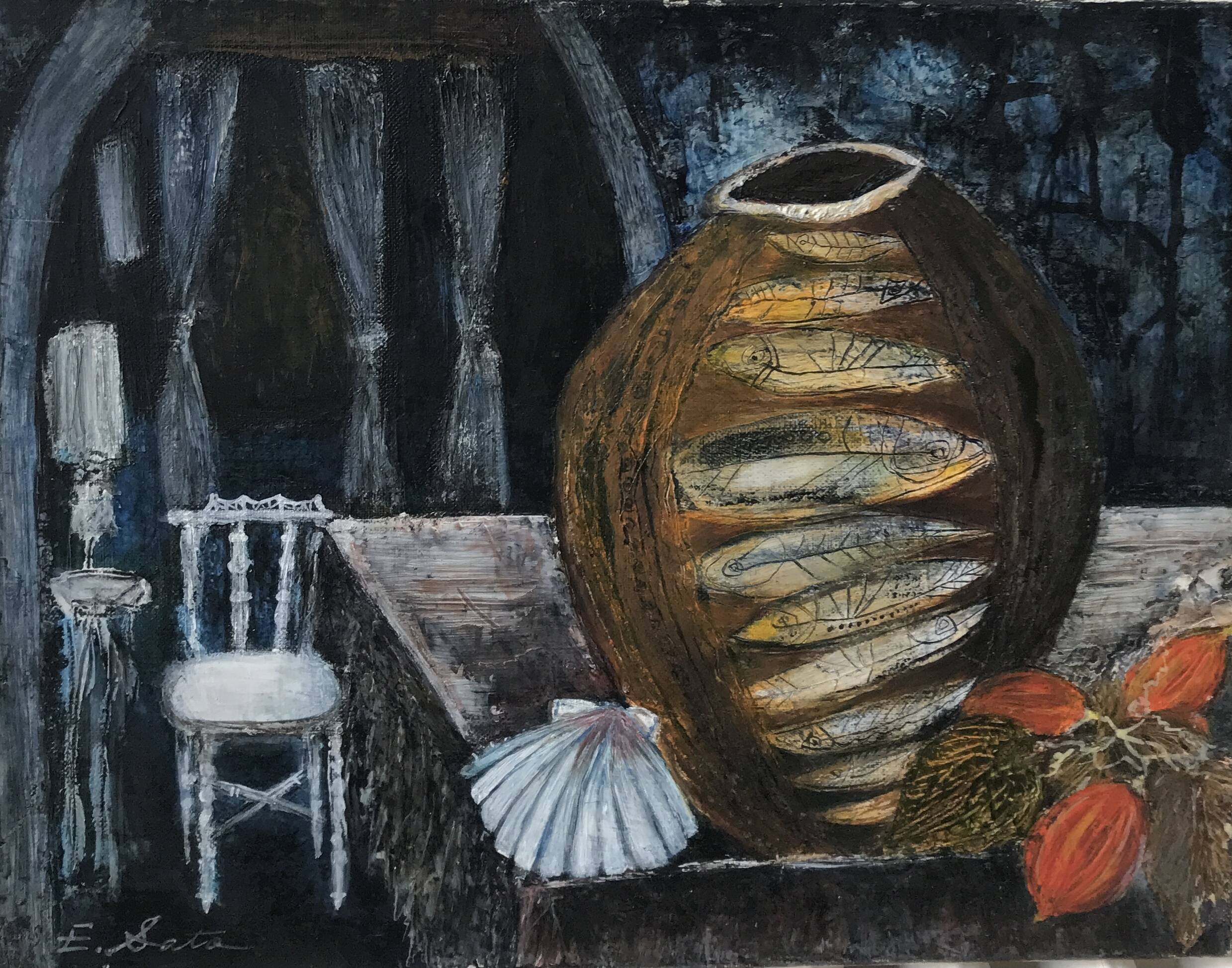 Vintage painting - Japanese