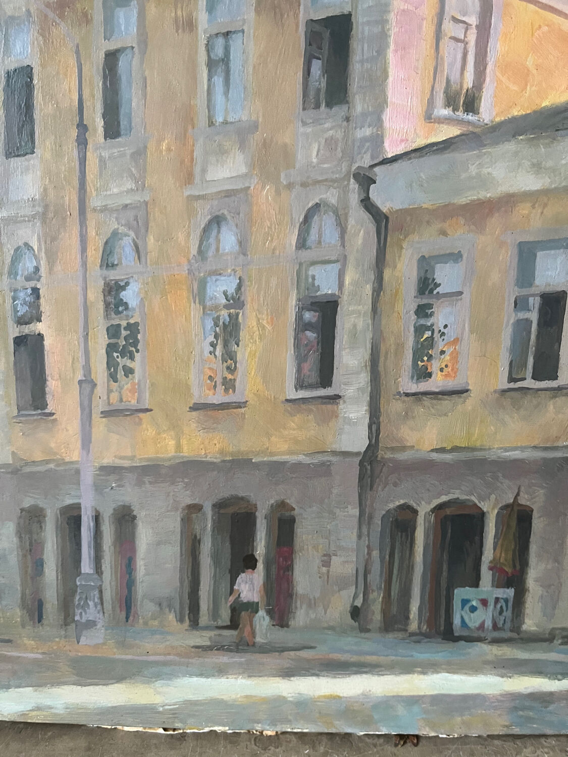 "The Tishashev House – Opochka" signed A. A. Yeremin