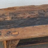 Old wooden console