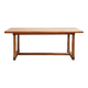 Rustic patinated solid pine coffee table.