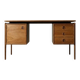 Modern vintage Danish teak desk from the 1950s by Arne Vodder for GV Møbler.