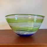 Vilniaus Stiklo Studija bowl, Lithuania, 1990s