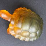 Zoomorphic glass paperweight
