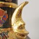 Hand-decorated Chinese Royal Ceramic Satsuma vase, 1960