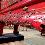 19th century China: lacquered and gilded offering console