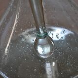 Carafe/pitcher signed Biot blown glass