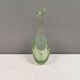 ‘Beak’ vase in green uranium glass.