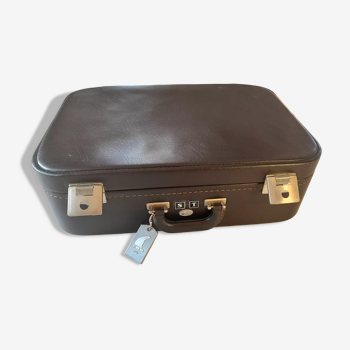 Brown suitcase Favo vintage