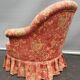 Toad armchair upholsterer cashmere fabric
