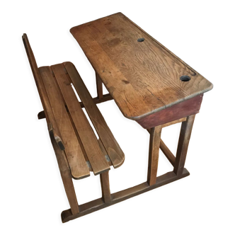 Double school desk