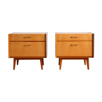 Pair of vintage bedsides 1960s