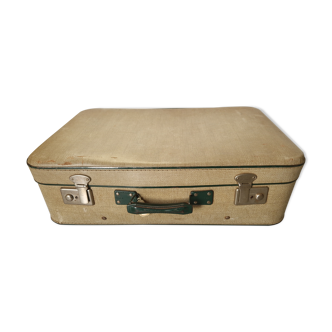 Valise en carton vintage