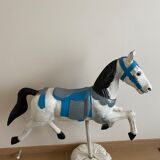 Old wooden horse
