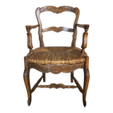 Provençal straw chair