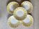 Set of 5 deep plates Lys Digoin Sarreguemines
