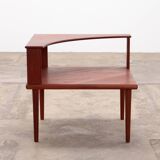 Swedish Corner Table Teak - Design by Alf Svensson & Yngvar Sandström