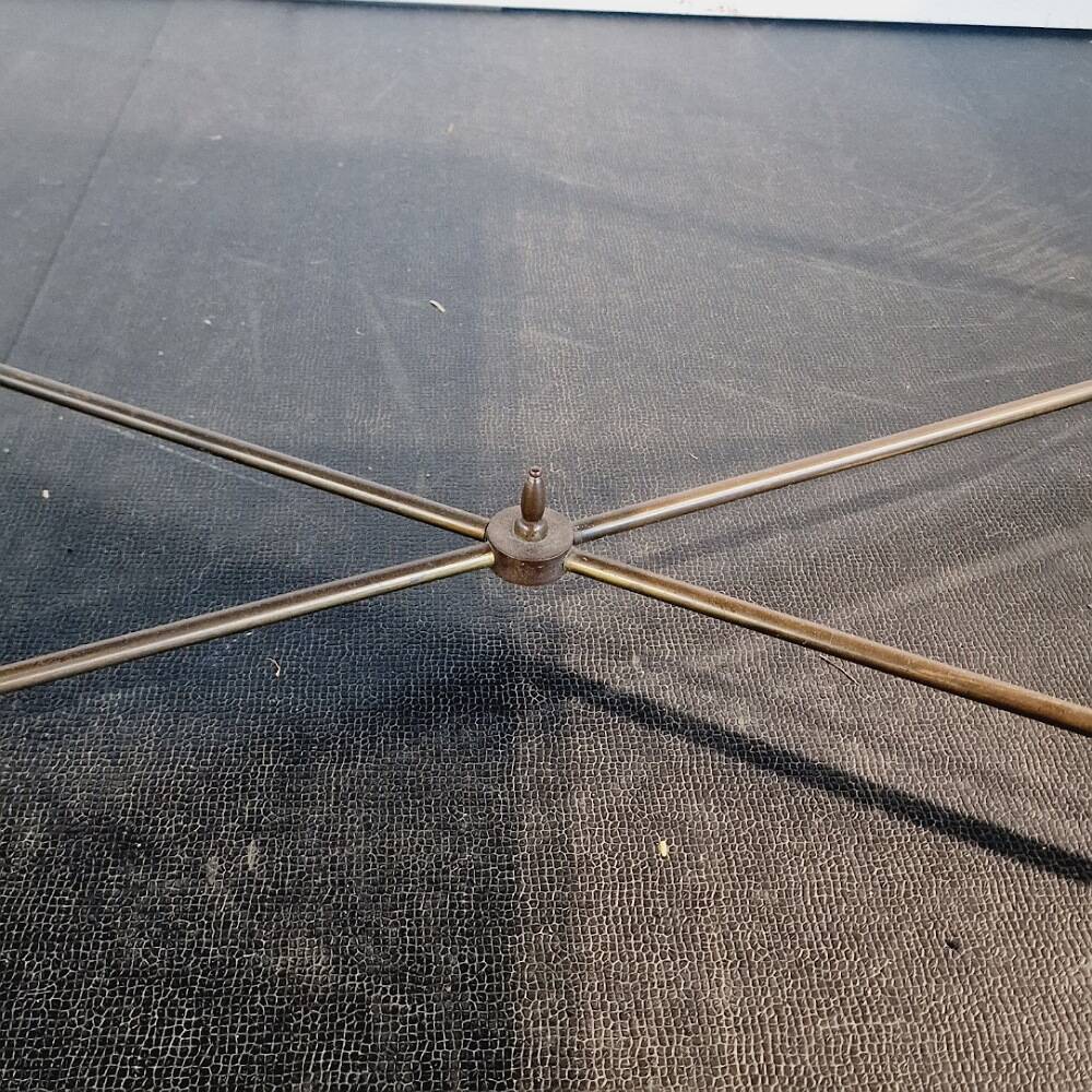 Vintage Eglomise Glass Coffee Table