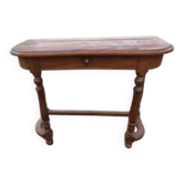 Oak console, 1 drawer
