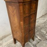 Chiffonnier XIX/XX 4 tiroirs acajou