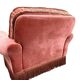 Fauteuil rose vintage