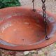 Hanging planter in glazed terracotta late nineteenth