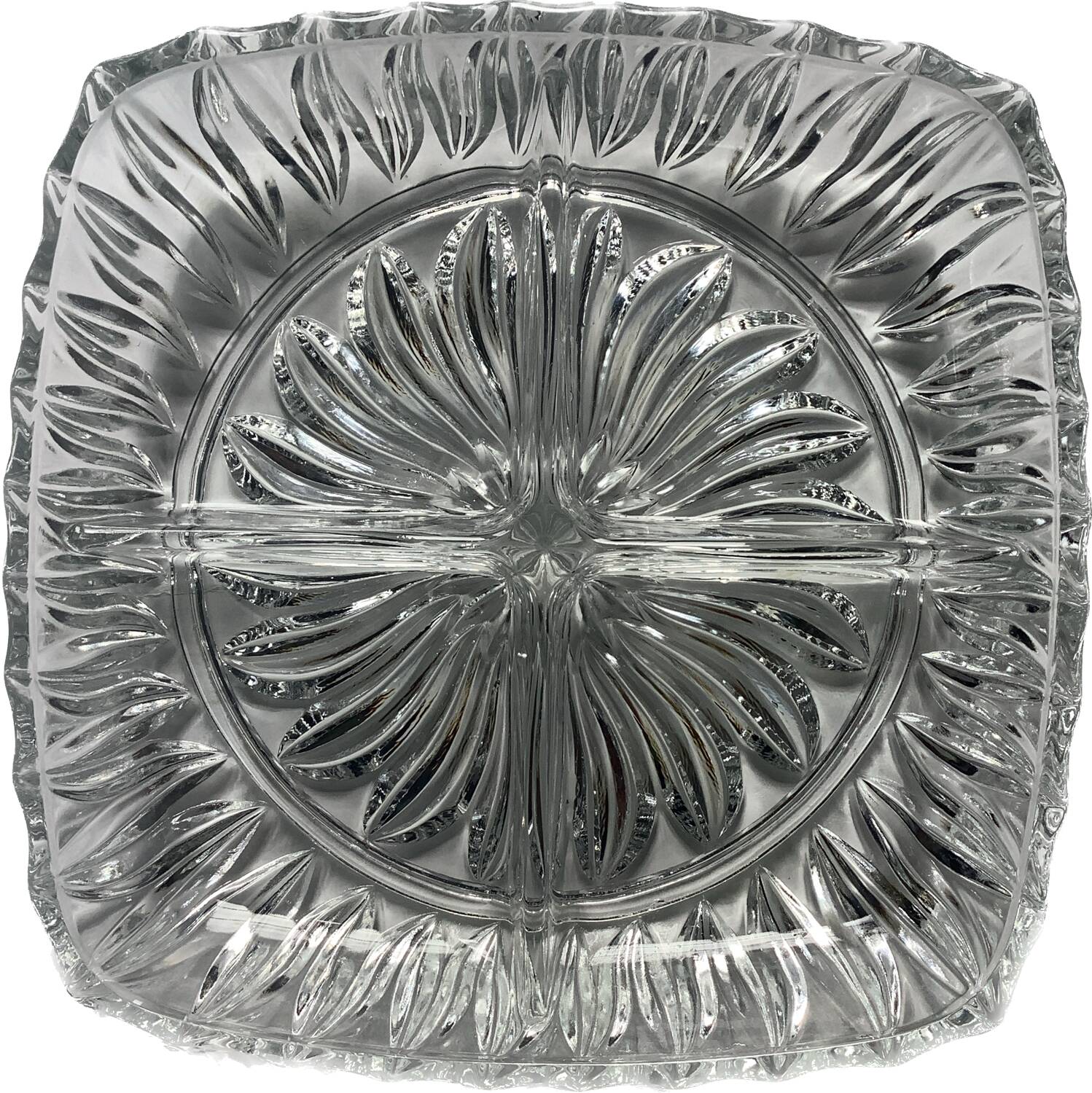 Square appetizer dish