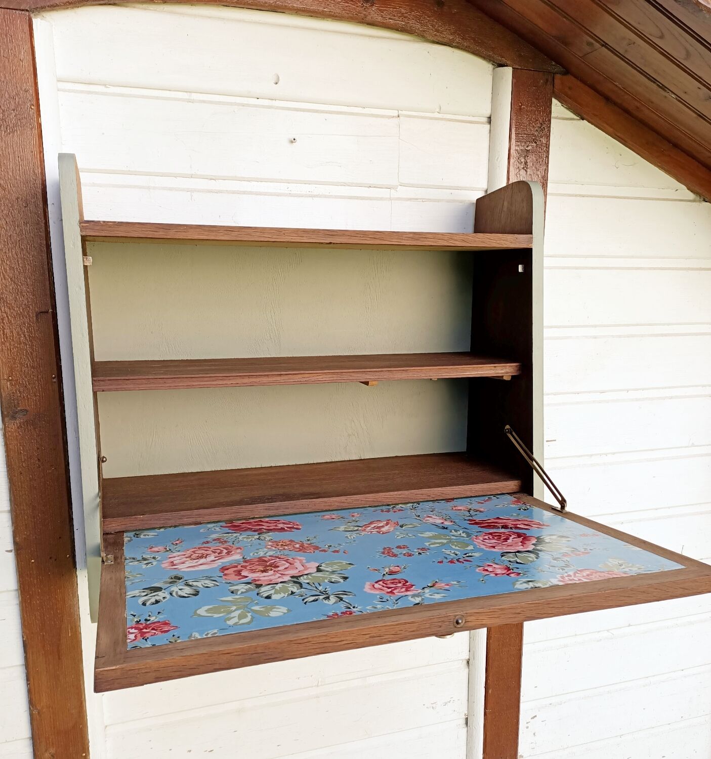Vintage wall secretary