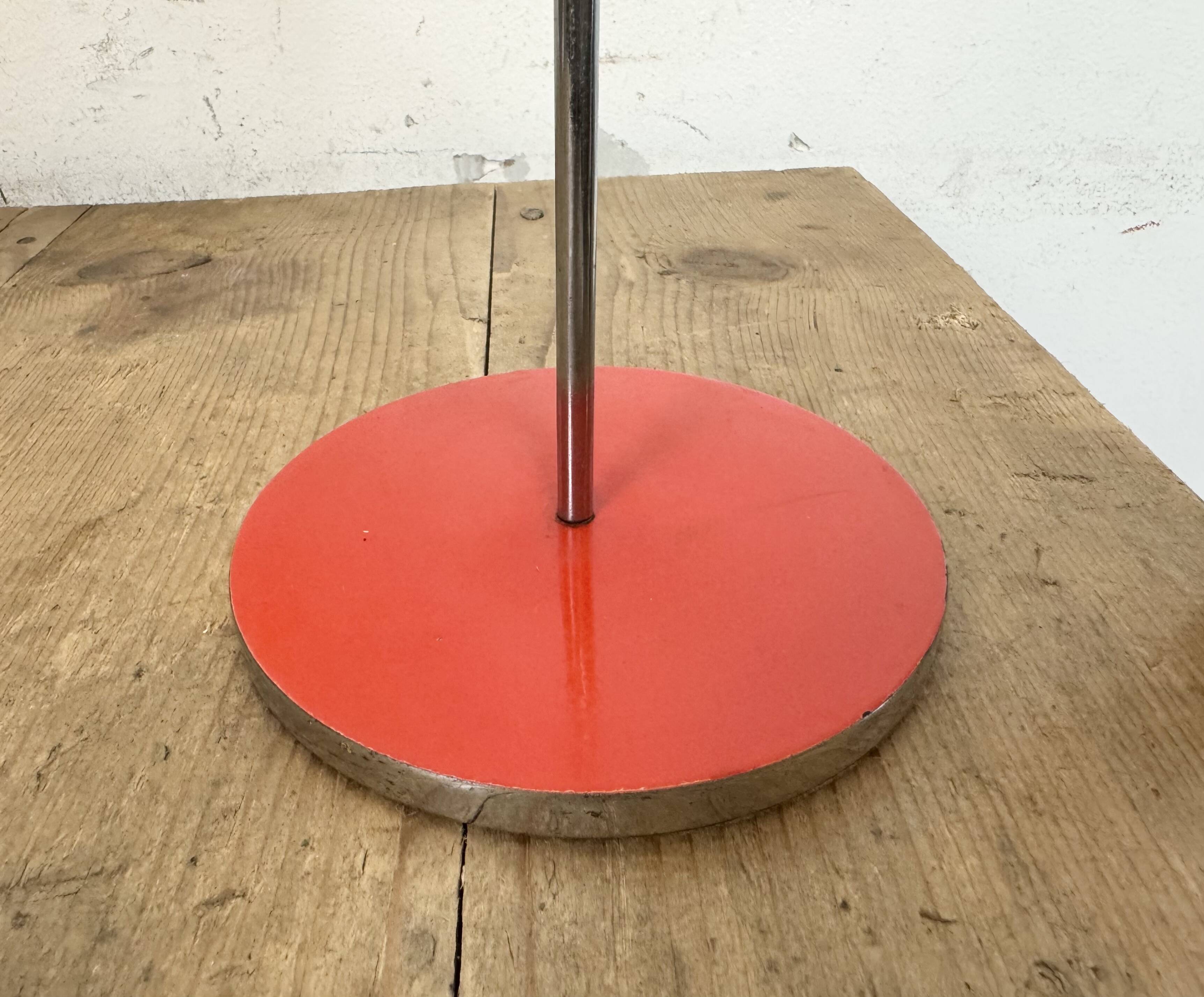 Vintage Red Table Lamp , 1970s