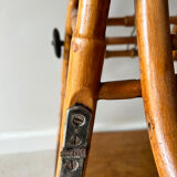 Modular high chair in canning Eugène Vincent