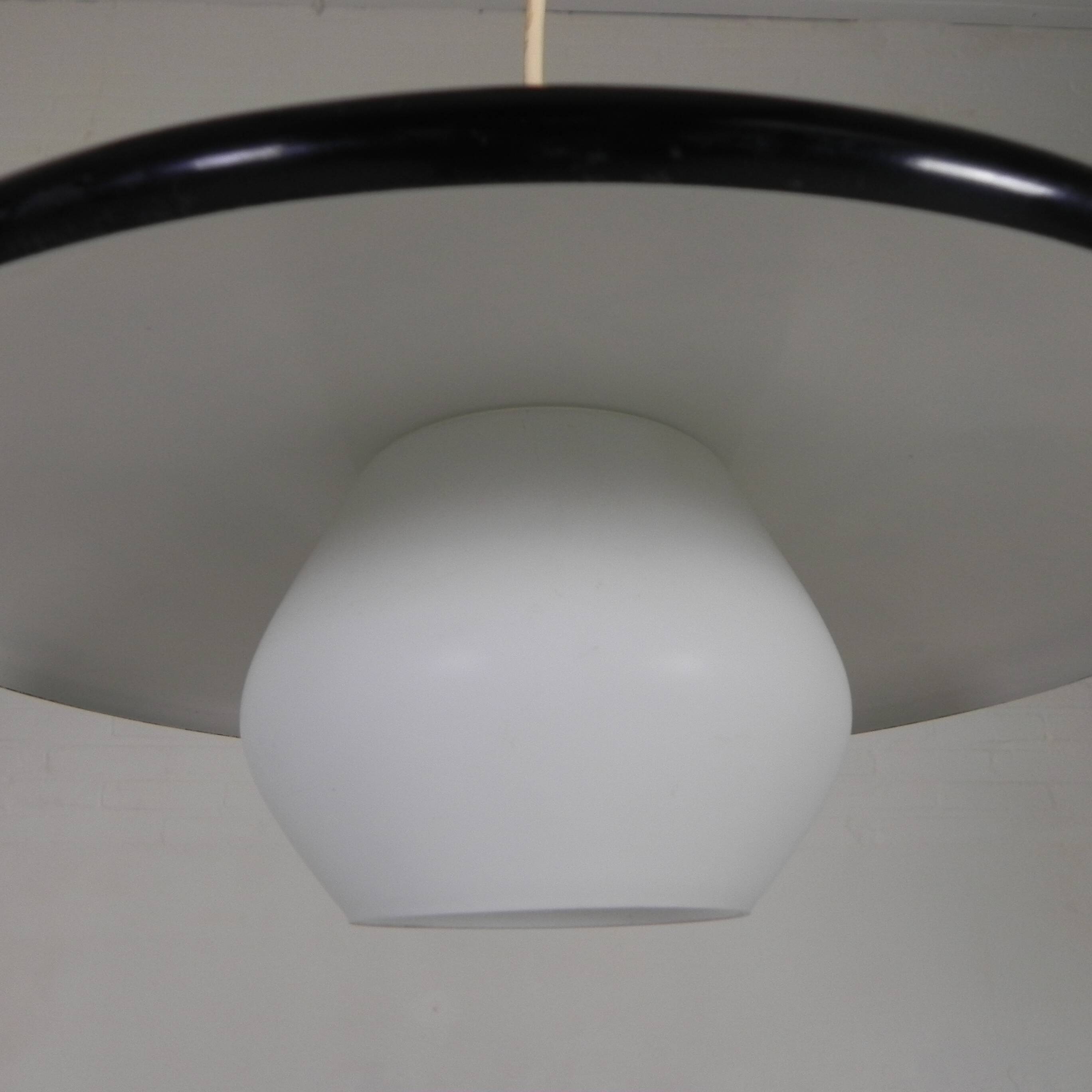 Vintage hanging lamp ufo model, 1950s