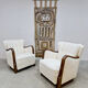 Art Deco armchairs lounge chairs