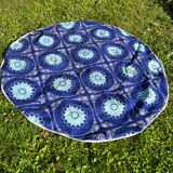 Vintage round tablecloth