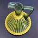 Pitcher blown glass and scoubidou threads