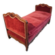 Antique French Louis XV style daybed – single bed – adjustable leg – beech frame – circa 1880–1920