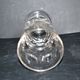 Antique thick cut glass beer mug – 50cl Bock BISTROT 1900 pint
