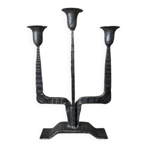 Chandelier 3 branches - brutaliste