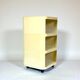 Cream Kartell Componibili Storage with Three Modules, Italian Vintage 1960s