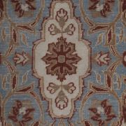 Mid-Century Modern Anatolia Faded Colors Low Pile Rug with Medallion 2'10" X 5'