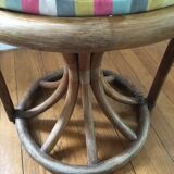 4 bamboo chairs