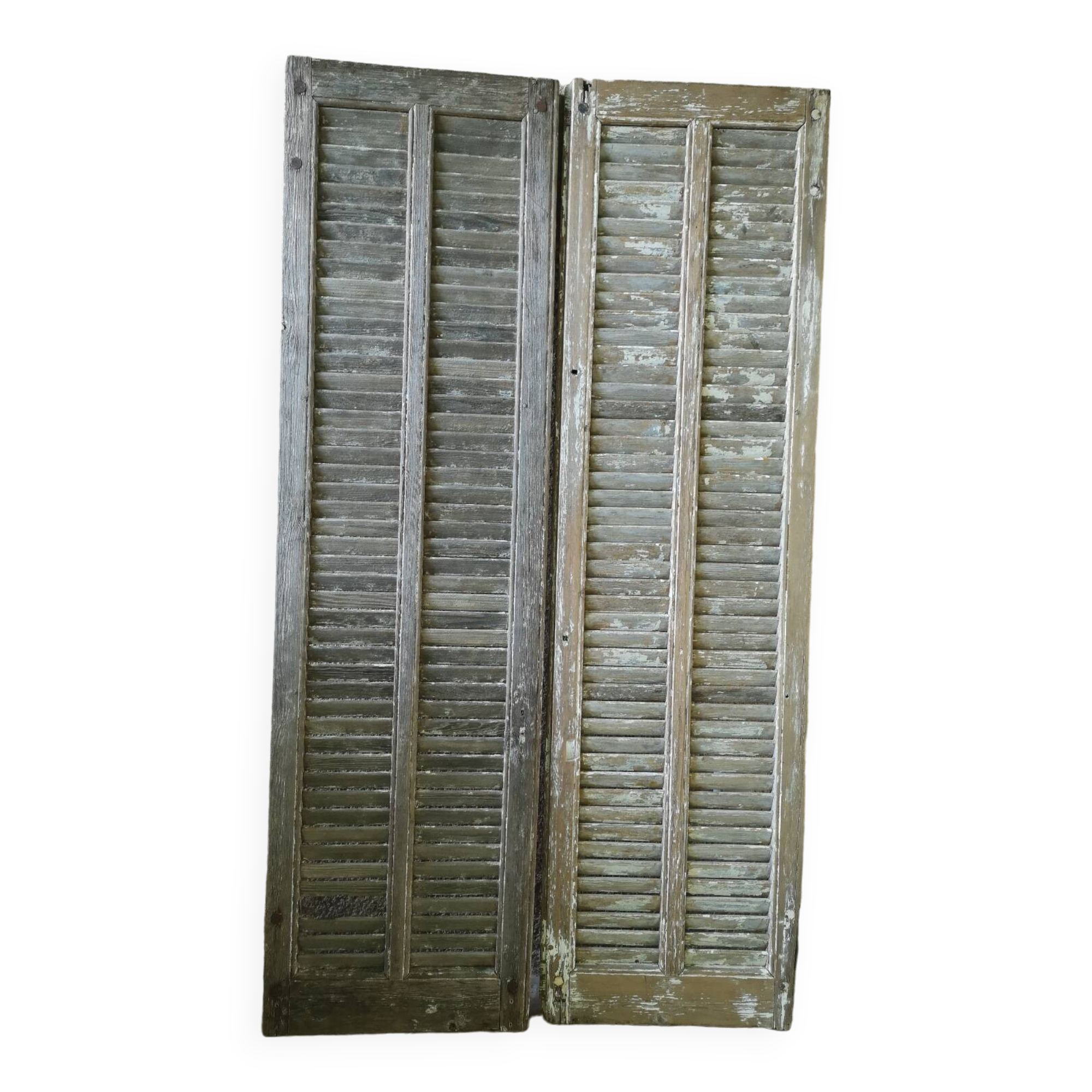 Old wooden shutters
