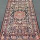 Magnifique tapis ancien persan Nahavand noué main